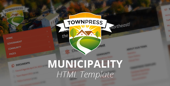 TownPress - Municipality - ThemeForest 14135005