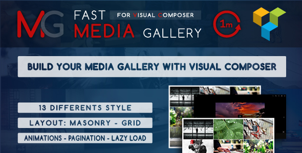 Fast Media Gallery - CodeCanyon 14859307