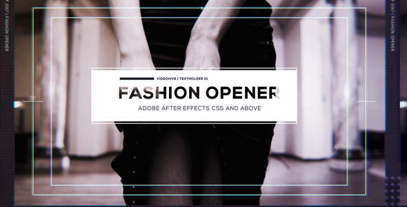 Fashion Opener - VideoHive 19303190