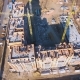 Construction Site with a Bird's Eye. Shooting with Drone. Building in the Field - VideoHive Item for Sale