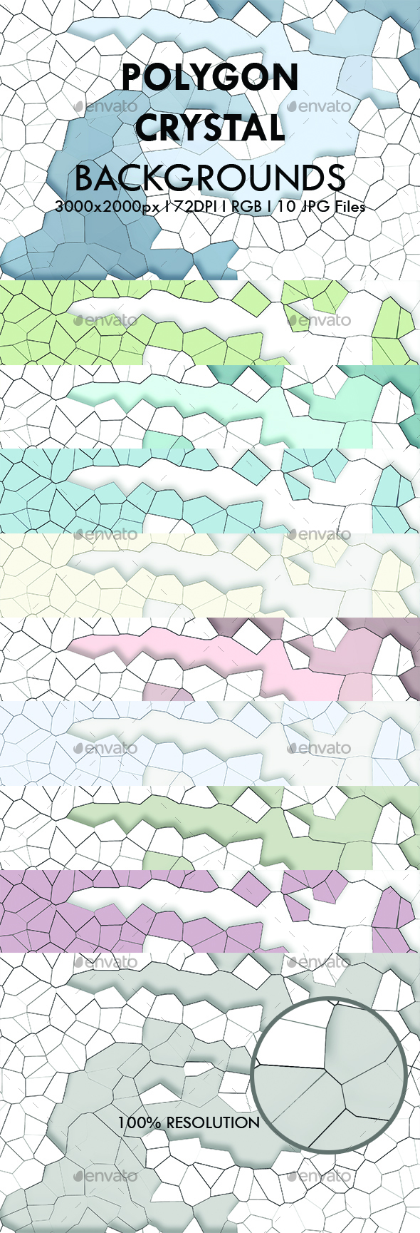 Polygon Crystal - Abstract Backgrounds