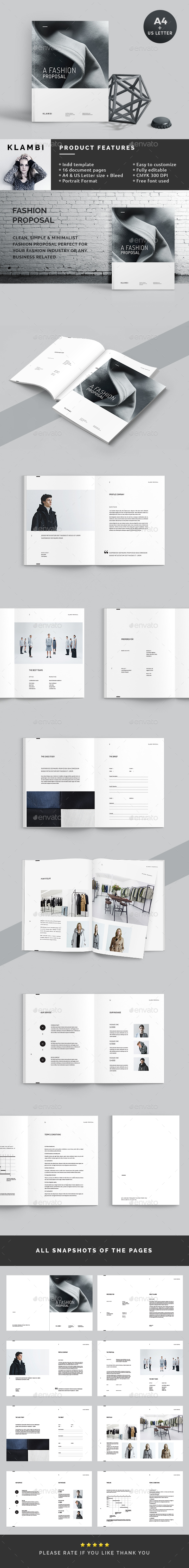 Proposal - Proposals & Invoices Stationery