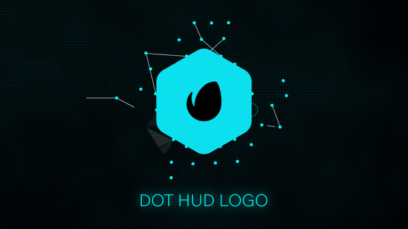 Dot HUD Logo - VideoHive 19306843