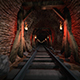 Railway Track In An Old Building - VideoHive Item for Sale