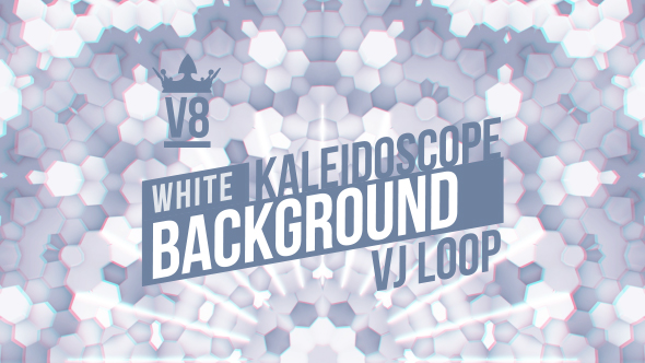 Clean White Vj Loop V8