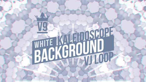 Clean White Vj Loop V9