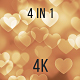 Hearts Bokeh Backgrounds - VideoHive Item for Sale