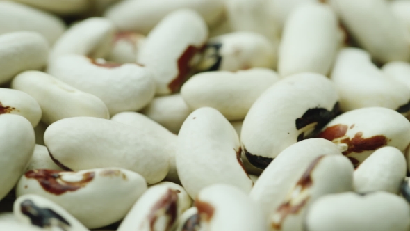 White Beans Are Not Cooked. Spinning alt