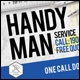 Poster Template - Handy Man Service, Print Templates | GraphicRiver