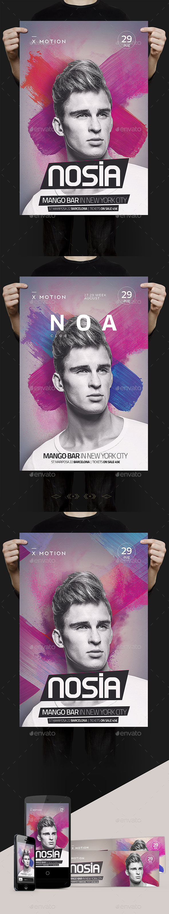 DJ Flyer - Clubs & Parties Events