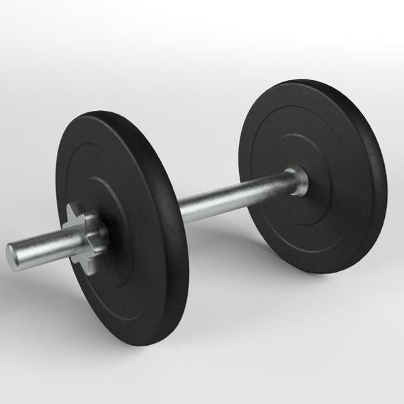 Gym Equipment - Dumbbell - 3DOcean Item for Sale