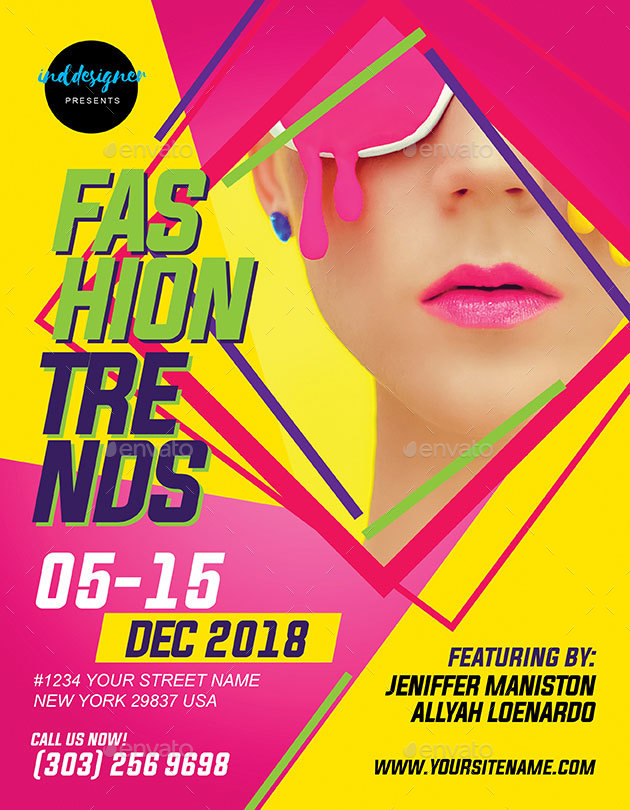 Fashion Trends Flyer by BUMIPUTRA GraphicRiver
