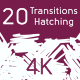 20 Transition Hatching - VideoHive Item for Sale