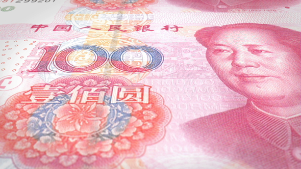 Banknotes of One Hundred Renminbi alt