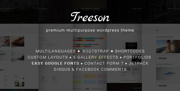 Treeson - Multipurpose WordPress Theme - Miscellaneous WordPress
