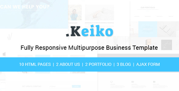 Keiko - Multipurpose - ThemeForest 19318372