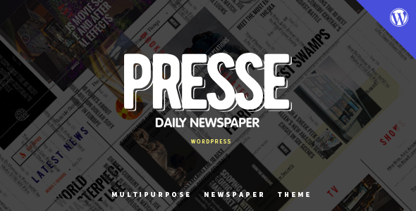 Presse - WordPress - ThemeForest 19318576