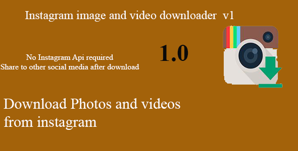 InstaSaver Instagram Images - CodeCanyon 19320151