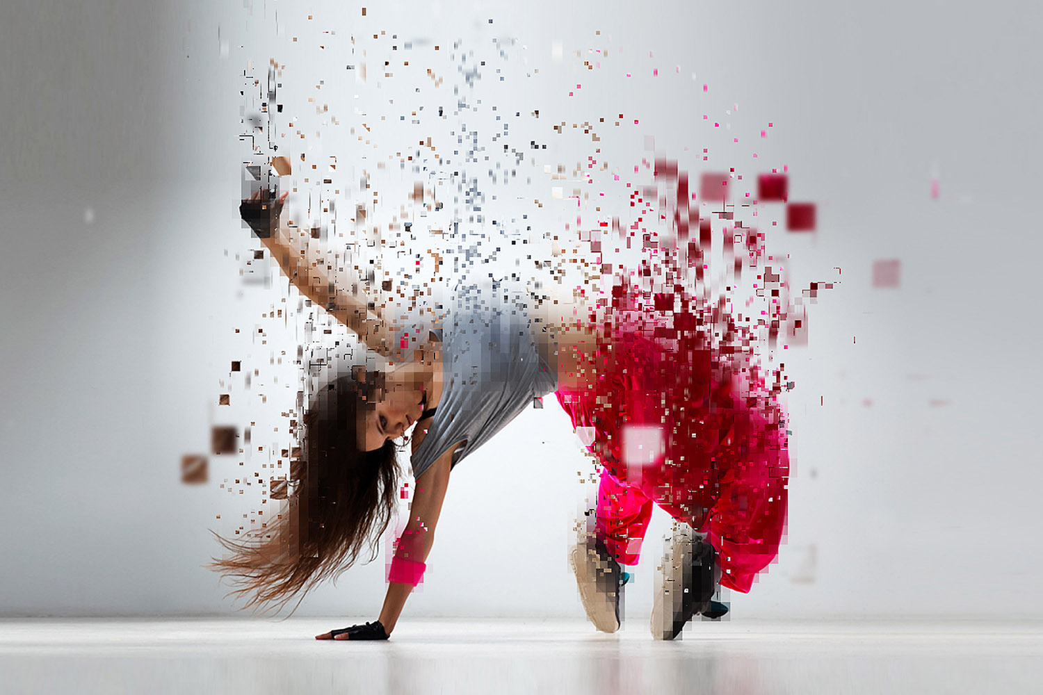 Pixels Dispersion - Pixelum - Photoshop Action, Add-ons | GraphicRiver