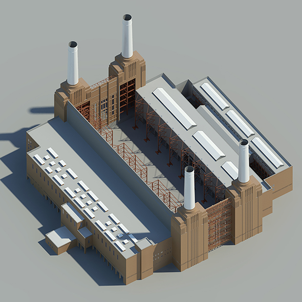 Battersea Power Station - 3Docean 19307954