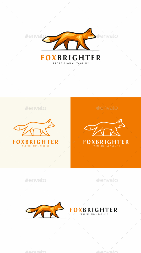 Fox - Animals Logo Templates