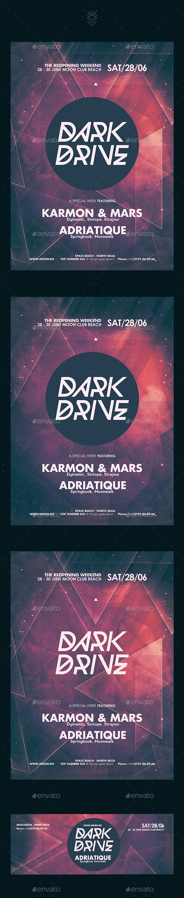 Alternative Space Flyer Vol.2 - Clubs & Parties Events