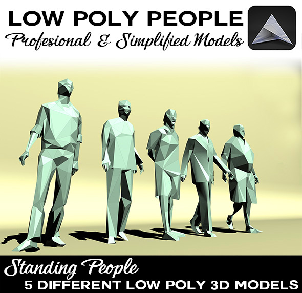 Low Poly People - 3Docean 19321800