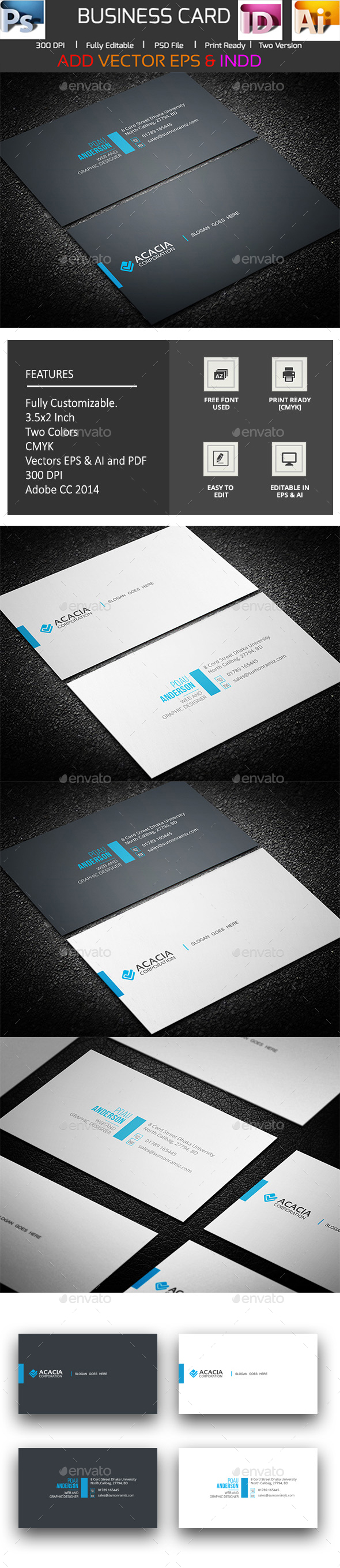 Kala Business Card - Corporate Business Cards