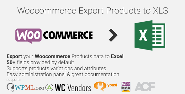 Woocommerce Export Products to XLS - CodeCanyon Item for Sale