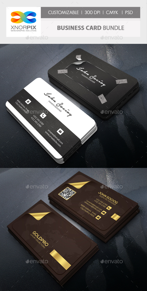 Business Card Bundle - Corporate Business Cards