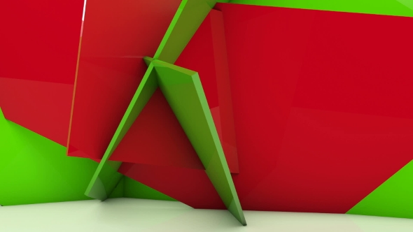 Motion Graphics of Abstract Wall Deformation Background