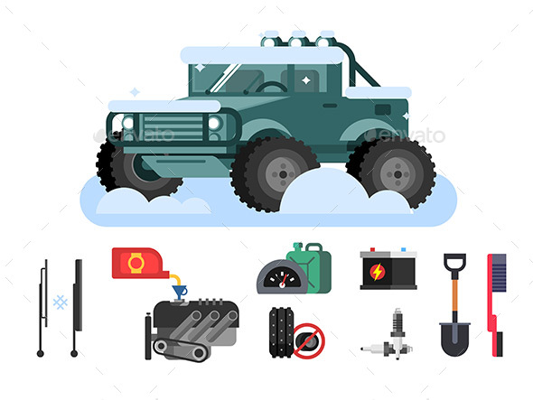 Preparing Car To Winter - Seasons Nature