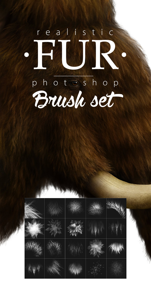 download photoshop fur brush