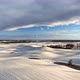Wind turbine on snowy field. Alternative energy in winter. - VideoHive Item for Sale