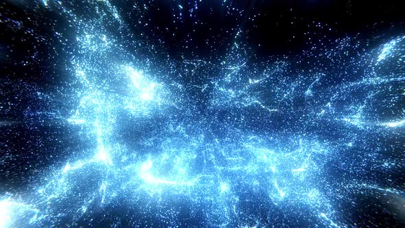 Space Particles Fly Thourght alt