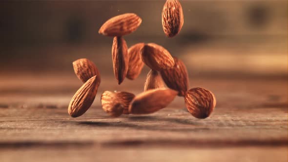 Almonds Fall on the Table alt