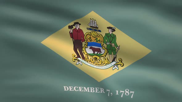 Delaware State Flag Background 4K alt