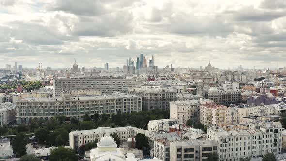Aerial View of Moscow alt