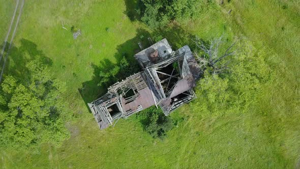 Old Abandoned Wooden Church 3