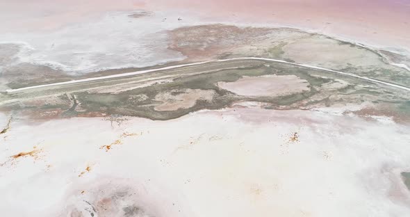 Salt Marshes in Aigues Mortes Camargue France