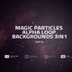 Magic Particles Alpha Loop Backgrounds 3in1 Part02 - VideoHive Item for Sale