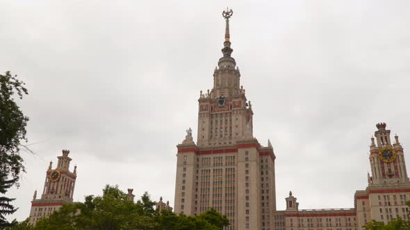 The Building of Moscow State University