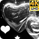Neon Glowing Stars Tunnel 4k - 113