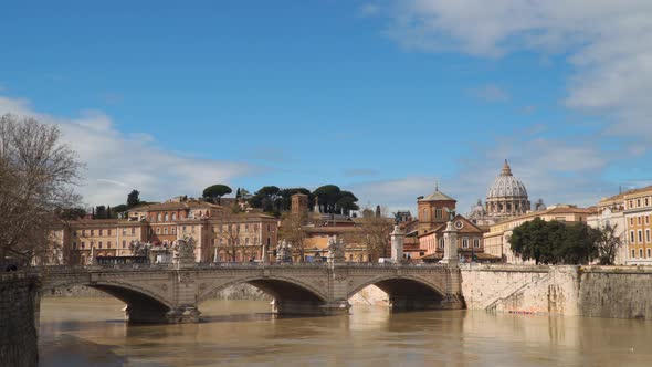 Rome  Italy The Bridge of Victor Emmanuel II