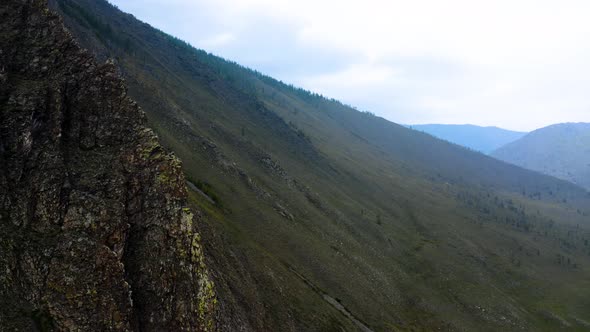 Mountain Sarma Gorge River and Forest