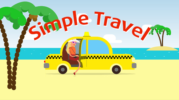 Simple Travel Logo