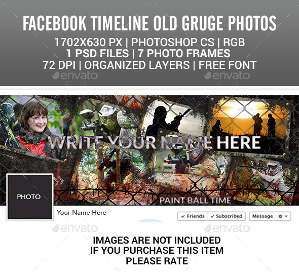 Facebook Timeline Old Grunge Photos - Facebook Timeline Covers Social Media