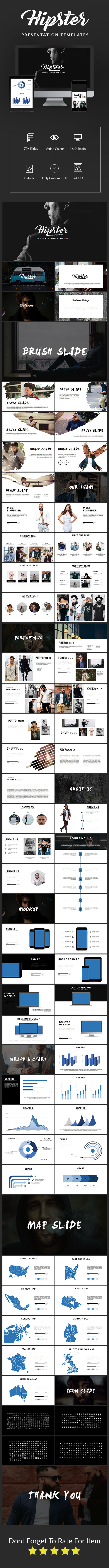 Hipster Presentation Template - PowerPoint Templates Presentation Templates