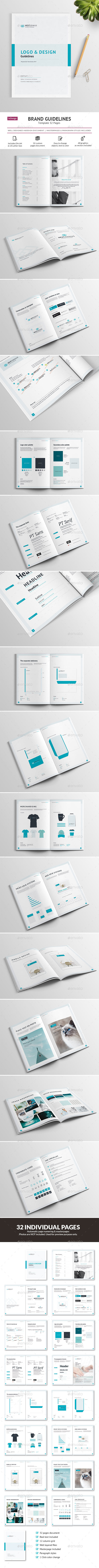 Brand Guidelines - 32 pages - Informational Brochures