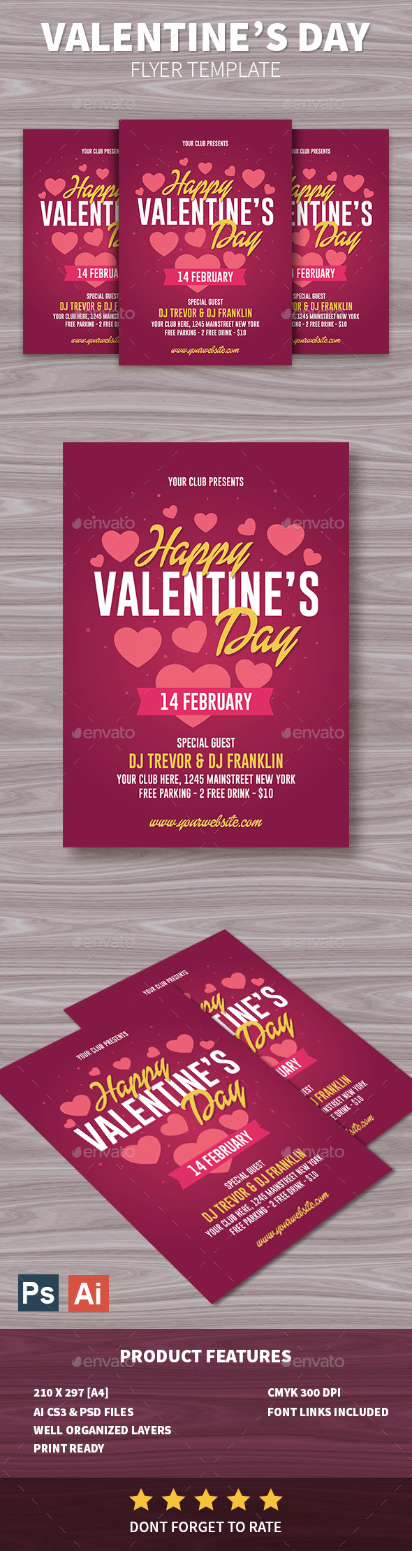 Valentine Flyer